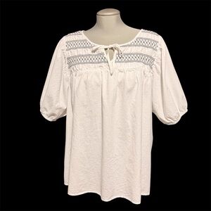 Torrid Blouse Stretchy Ruch Design